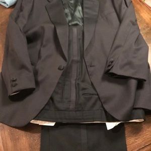 Barney’s NY merino finest wool black tuxedo